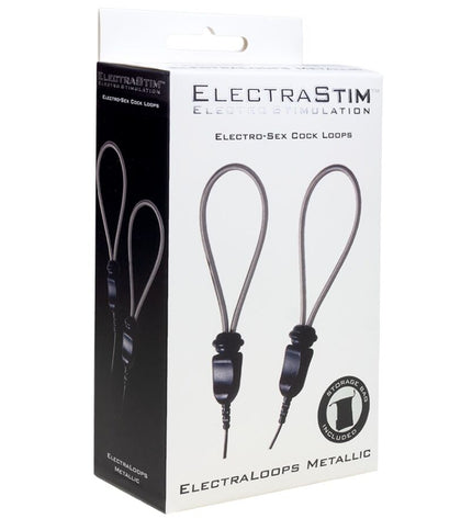 ELECTRASTIM - ELECTRALOOPS E-STIM ANNEAUX PÉNIS MÉTALLIQUES RÉGLABLES by ELECTRASTIM