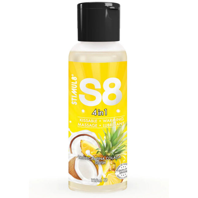 STIMUL8 - LUBRIFIANT DESSERT PINA COLADA 4 EN 1 S8 125 ML by STIMUL8