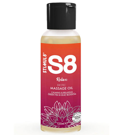 STIMUL8 - S8 RELAX HUILE DE MASSAGE AU THÉ VERT 125 ML by STIMUL8