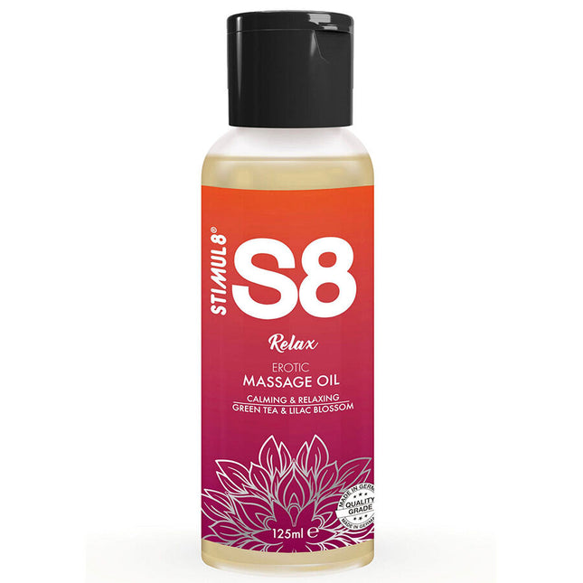 STIMUL8 - S8 RELAX HUILE DE MASSAGE AU THÉ VERT 125 ML by STIMUL8