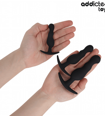 ADDICTED TOYS - LOT DE 3 PLUG ANAL MODÈLE 1 by ADDICTED TOYS