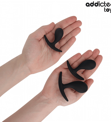ADDICTED TOYS - LOT DE 3 PLUG ANAL MODÈLE 3 by ADDICTED TOYS