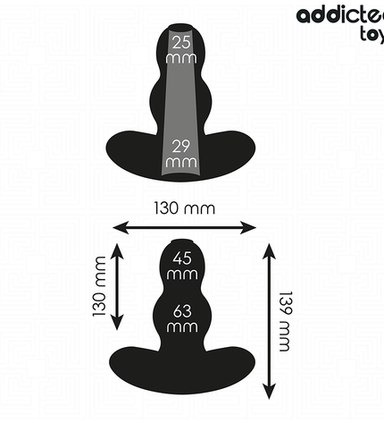 ADDICTED TOYS - PLUG ANAL CREUX TAILLE XL 13,9 CM by ADDICTED TOYS