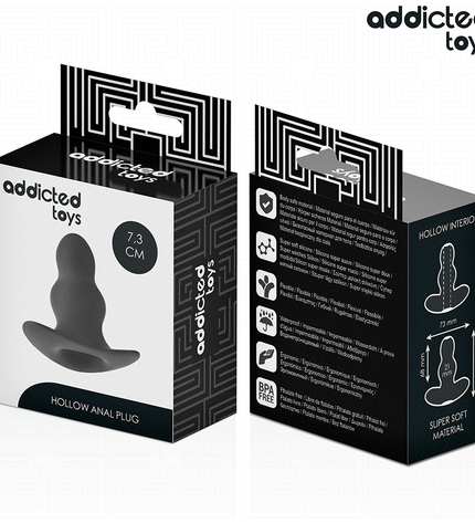 ADDICTED TOYS - PLUG ANAL CREUX TAILLE S 7,3 CM by ADDICTED TOYS