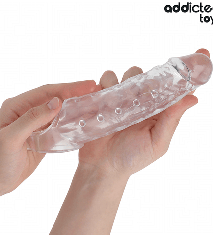 ADDICTED TOYS - EXTENSION DE PÉNIS TRANSPARENTE TAILLE S 23 CM by ADDICTED TOYS