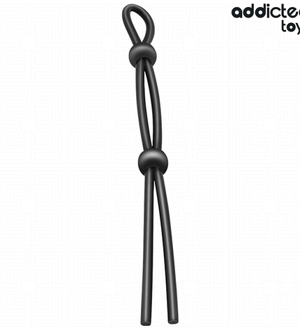 ADDICTED TOYS - CORDE EN SILICONE POUR LE PÉNIS À DOUBLE BOUCLE by ADDICTED TOYS