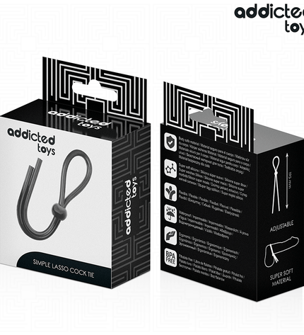 ADDICTED TOYS - CORDE EN SILICONE POUR LE PÉNIS À BOUCLE UNIQUE by ADDICTED TOYS