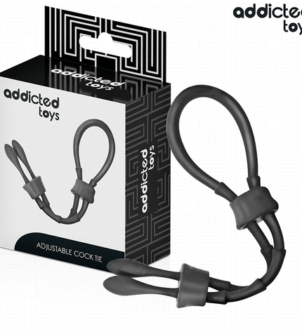 ADDICTED TOYS - CORDE EN SILICONE RÉGLABLE POUR LE PÉNIS by ADDICTED TOYS