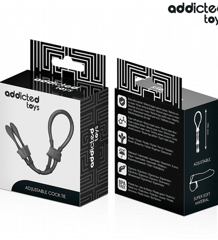 ADDICTED TOYS - CORDE EN SILICONE RÉGLABLE POUR LE PÉNIS by ADDICTED TOYS