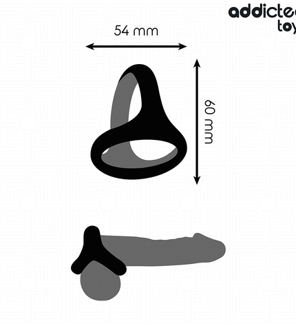 ADDICTED TOYS - ANNEAU PÉNIS TRIPLE ÉPAIS by ADDICTED TOYS