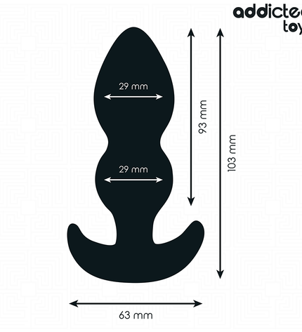 ADDICTED TOYS - PLUG ANAL TAILLE S 10,3 CM by ADDICTED TOYS