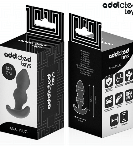 ADDICTED TOYS - PLUG ANAL TAILLE S 10,3 CM by ADDICTED TOYS