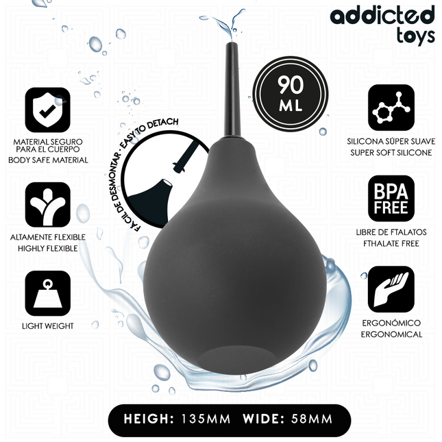 ADDICTED TOYS - NETTOYANT ANAL DE VOYAGE TAILLE S 90 ML by ADDICTED TOYS