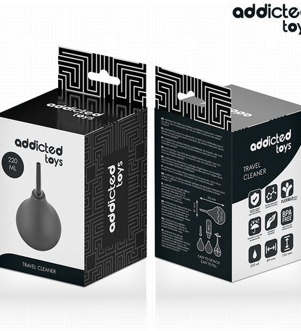 ADDICTED TOYS - NETTOYANT ANAL DE VOYAGE TAILLE L 220 ML by ADDICTED TOYS