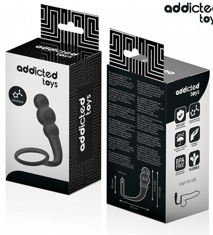 ADDICTED TOYS - PLUG ANAL AVEC ANNEAU MODÈLE 1 by ADDICTED TOYS