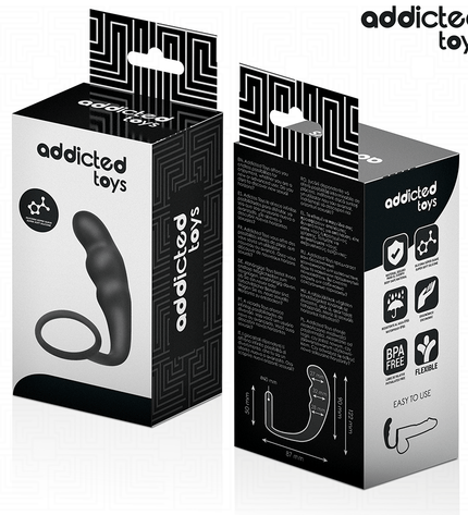 ADDICTED TOYS - PLUG ANAL AVEC ANNEAU MODÈLE 4 by ADDICTED TOYS