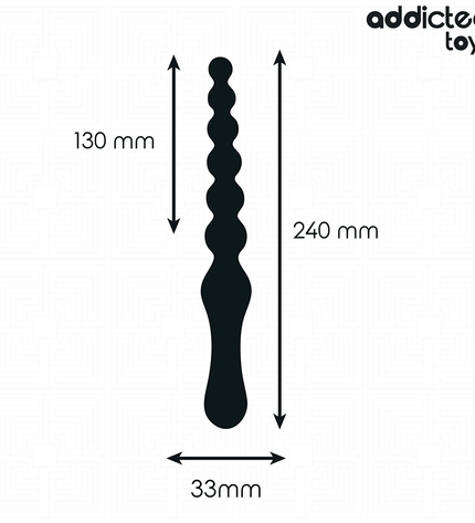 ADDICTED TOYS - MASSEUR ANAL 24 CM by ADDICTED TOYS