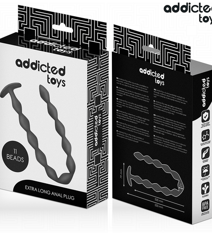 ADDICTED TOYS - PLUG ANAL EXTRA LONG by ADDICTED TOYS