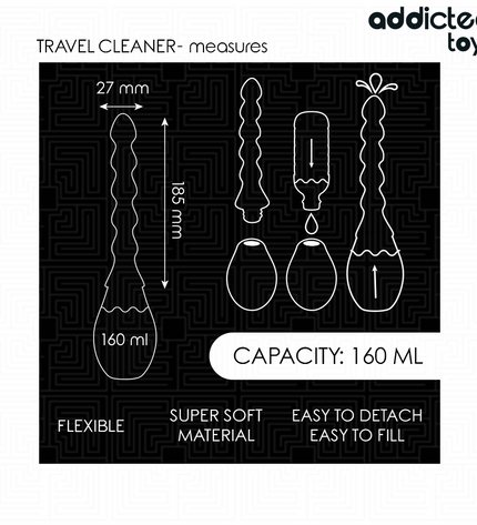 ADDICTED TOYS - NETTOYEUR DE VOYAGE MODÈLE 2 by ADDICTED TOYS