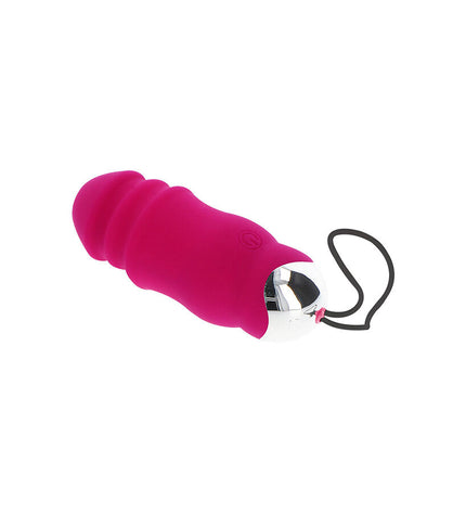TOYJOY - HAPPINESS SUNN SIDE UP AND DOWN VIBRATEUR FUCHSIA TÉLÉCOMMANDE by TOYJOY