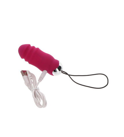 TOYJOY - HAPPINESS SUNN SIDE UP AND DOWN VIBRATEUR FUCHSIA TÉLÉCOMMANDE by TOYJOY