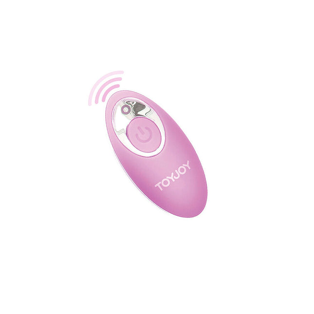 TOYJOY - HAPPINESS YOU CRACK ME UP VIBRATEUR ROSE TÉLÉCOMMANDE by TOYJOY