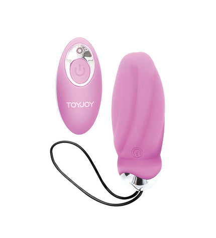 TOYJOY - HAPPINESS YOU CRACK ME UP VIBRATEUR ROSE TÉLÉCOMMANDE by TOYJOY