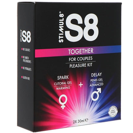 STIMUL8 - S8 TOGETHER COUPLE KIT 2 X 30 ML by STIMUL8