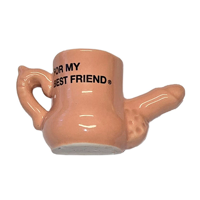DIABLO PICANTE – MUG AIMANT EN CÉRAMIQUE AVEC PÉNIS EN SURÉLEVAGE « POUR MON MEILLEUR AMI » by DIABLO PICANTE
