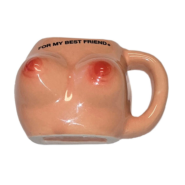 DIABLO PICANTE – AIMANT POITRINE DANS UNE TASSE EN CÉRAMIQUE « POUR MON MEILLEUR AMI » by DIABLO PICANTE