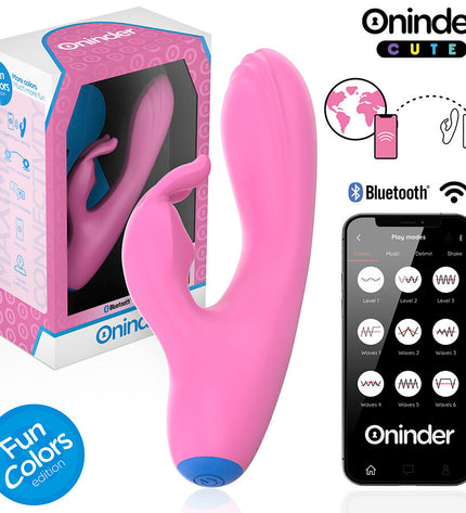 ONINDER CUTE - LOVE BUNNY VIBRATEUR POINT G CLITORIS - APPLICATION GRATUITE MONDIALE by ONINDER CUTE
