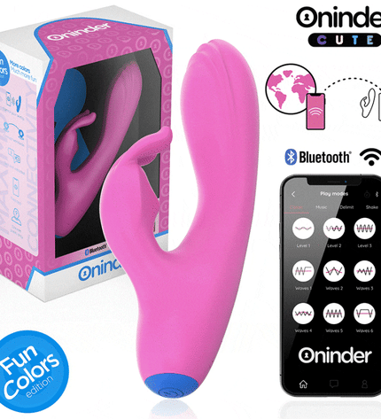 ONINDER CUTE - LOVE BUNNY VIBRATEUR POINT G CLITORIS - APPLICATION GRATUITE MONDIALE by ONINDER CUTE