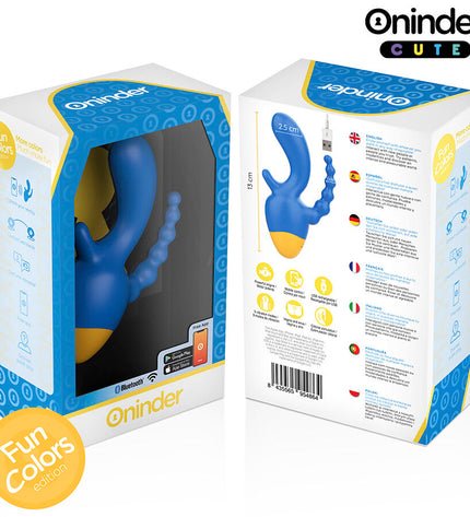 ONINDER CUTE - LOVE 3 SOME TRIPLE VIBRATEUR - APPLICATION GRATUITE DANS LE MONDE ENTIER by ONINDER CUTE
