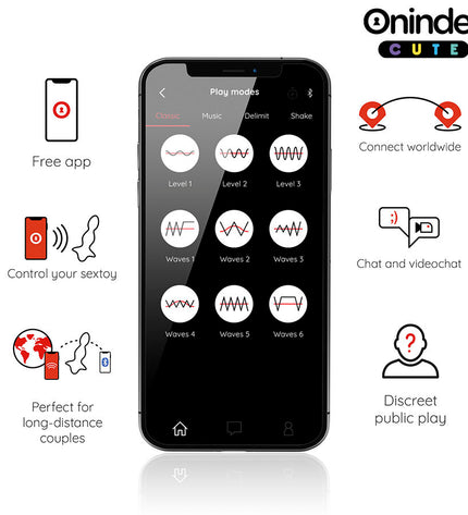 ONINDER CUTE - DILATATEUR ANAL VIBRANT LOVE BUTT - APPLICATION MONDIALE GRATUITE by ONINDER CUTE