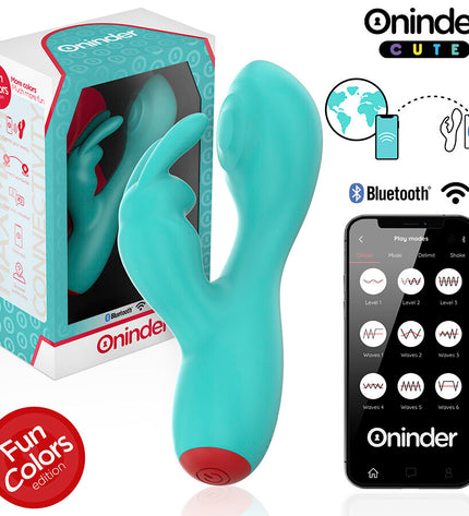 ONINDER CUTE - VIBRATEUR CLITORISÉ LOVE BUNNY G-SPOT - APPLICATION MONDIALE GRATUITE by ONINDER CUTE