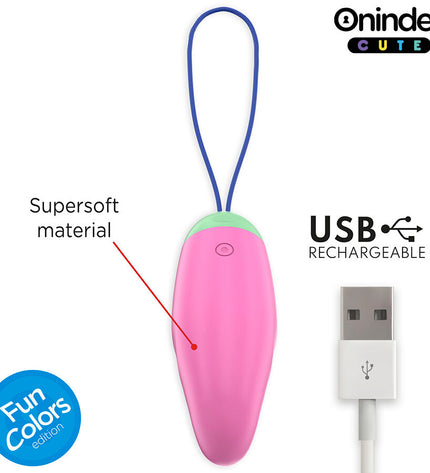 ONINDER CUTE - ŒUF EN SILICONE VIBRANT ET ROTATIF À 360° - APPLICATION MONDIALE GRATUITE by ONINDER CUTE