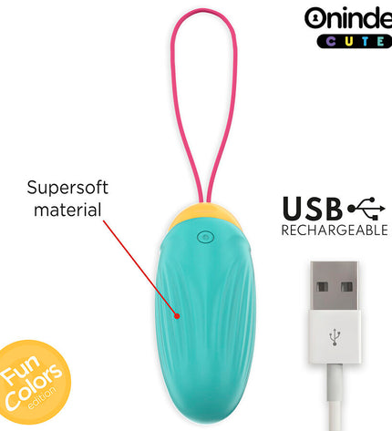 ONINDER CUTE - ŒUF VIBRANT LOVE PLEASURE - PIERRES EN SILICONE ROTATIVES - APPLICATION MONDIALE GRATUITE by ONINDER CUTE