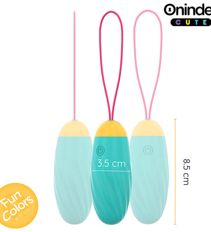 ONINDER CUTE - ŒUF VIBRANT LOVE PLEASURE - PIERRES EN SILICONE ROTATIVES - APPLICATION MONDIALE GRATUITE by ONINDER CUTE