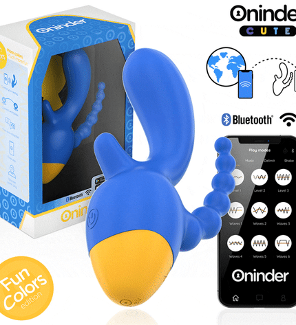 ONINDER CUTE - LOVE 3 SOME TRIPLE VIBRATEUR - APPLICATION GRATUITE DANS LE MONDE ENTIER by ONINDER CUTE