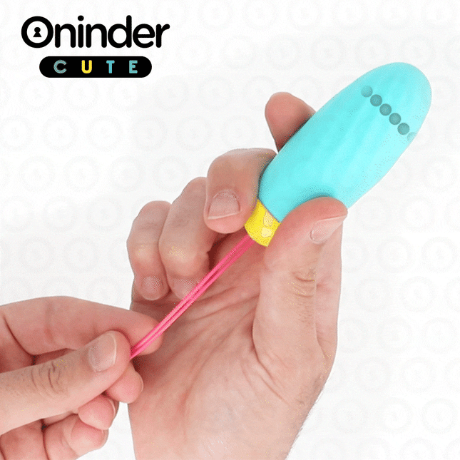 ONINDER CUTE - ŒUF VIBRANT LOVE PLEASURE - PIERRES EN SILICONE ROTATIVES - APPLICATION MONDIALE GRATUITE by ONINDER CUTE
