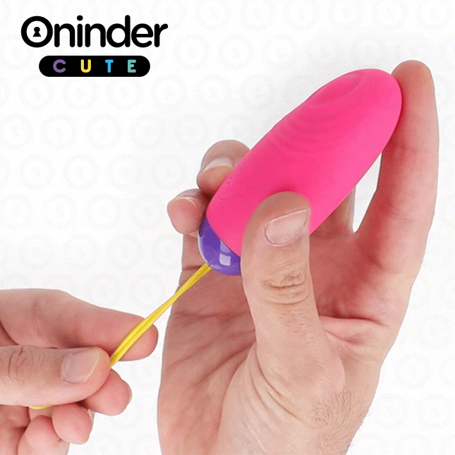 ONINDER CUTE - ŒUF EN SILICONE À VIBRATIONS ET TAPOTEMENTS - APPLICATION MONDIALE GRATUITE by ONINDER CUTE