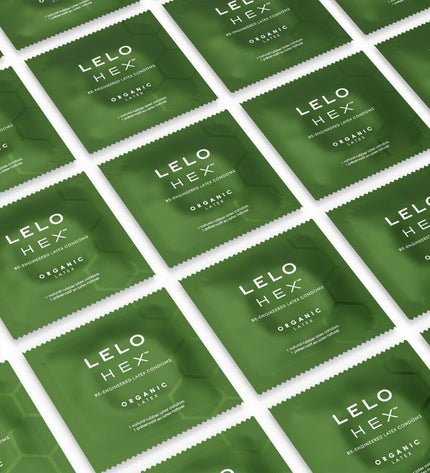 LELO - HEX BOÎTE DE PRÉSERVATIFS BIOLOGIQUES 3 UNITÉS by LELO