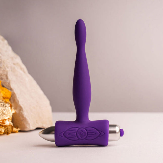 ROCKS-OFF - PETITE SENSATIONS TEAZER VIBRATEUR PLUG ANAL VIOLET by ROCKS-OFF