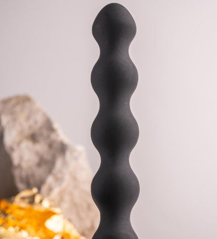 ROCKS-OFF - PETITE SENSATIONS PERLES ANAL PLUG VIBRATEUR NOIR by ROCKS-OFF