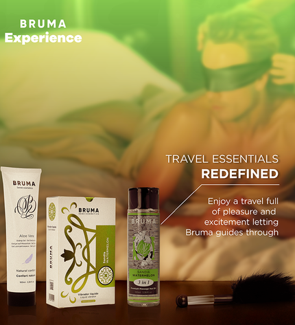 BRUMA XPERIENCE - KIT TENTATION DOUCE VIBRO-ORGASMIQUE PASTÈQUE by BRUMA
