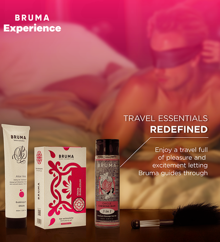 BRUMA XPERIENCE - KIT TENTATION DE GOMME SUCRÉ AVEC AMPLIFICATEUR D'ORGASME by BRUMA