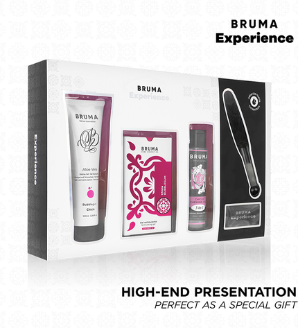 BRUMA XPERIENCE - KIT TENTATION DE GOMME SUCRÉ AVEC AMPLIFICATEUR D'ORGASME by BRUMA