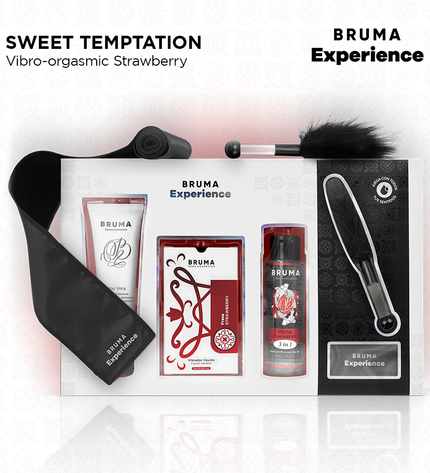 BRUMA XPERIENCE - KIT TENTATION VIBRO-ORGASMIQUE À LA FRAISE DOUCE by BRUMA