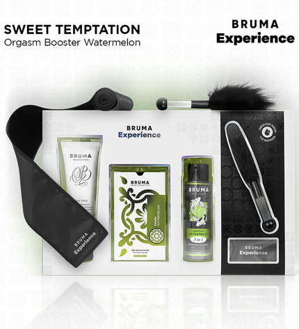 BRUMA XPERIENCE - KIT TENTATION PASTÈQUE DOUCE AVEC AMPLIFICATEUR D'ORGASME by BRUMA