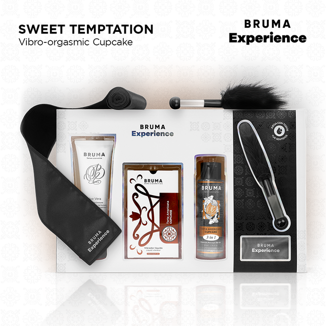 BRUMA XPERIENCE - KIT TENTATION DOUCE GÂTEAU AMÉRICAIN VIBRO-ORGASMIQUE by BRUMA